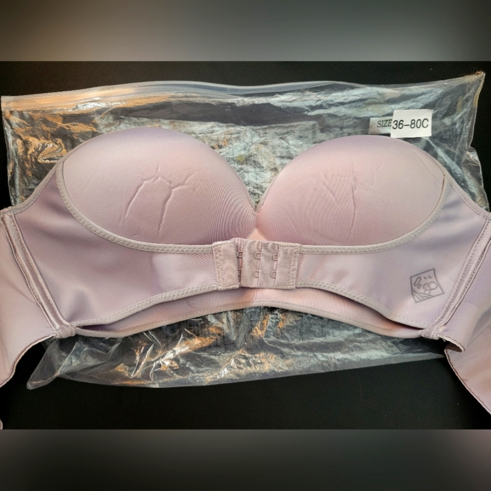 Strapless push up bra